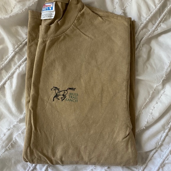 retro muir trail ranch light brown tee - Picture 1 of 2